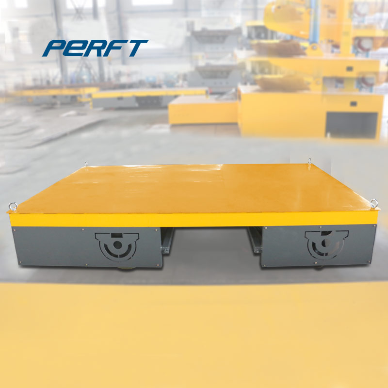 30 ton trackless transfer trolley for steel plant--Perfte 